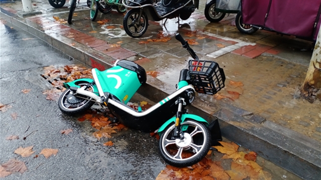 請把車子放好吧！